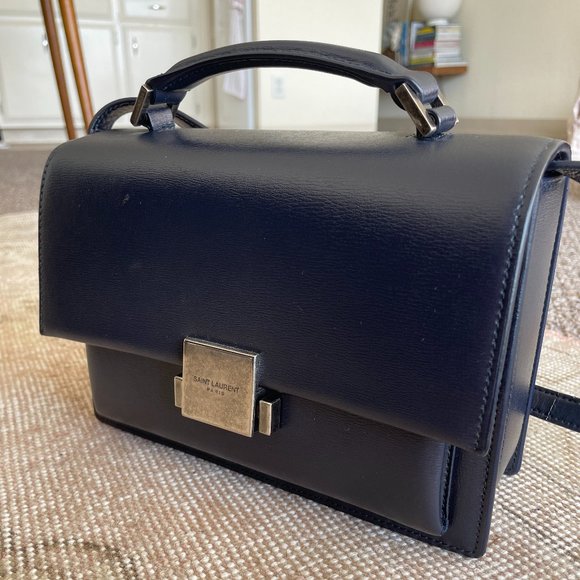 Yves Saint Laurent medium Bellechasse crossbody / Deep Marine YSL PLB482051-1217 - Picture 15 of 16